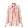 INTO THE EAST 25 Autumn/Winter Tie Silk Top Shirt/Embroidered Button Tussah Silk Vest/Shorts ITE-E1DGAW019PK20TP-FEN Shirt